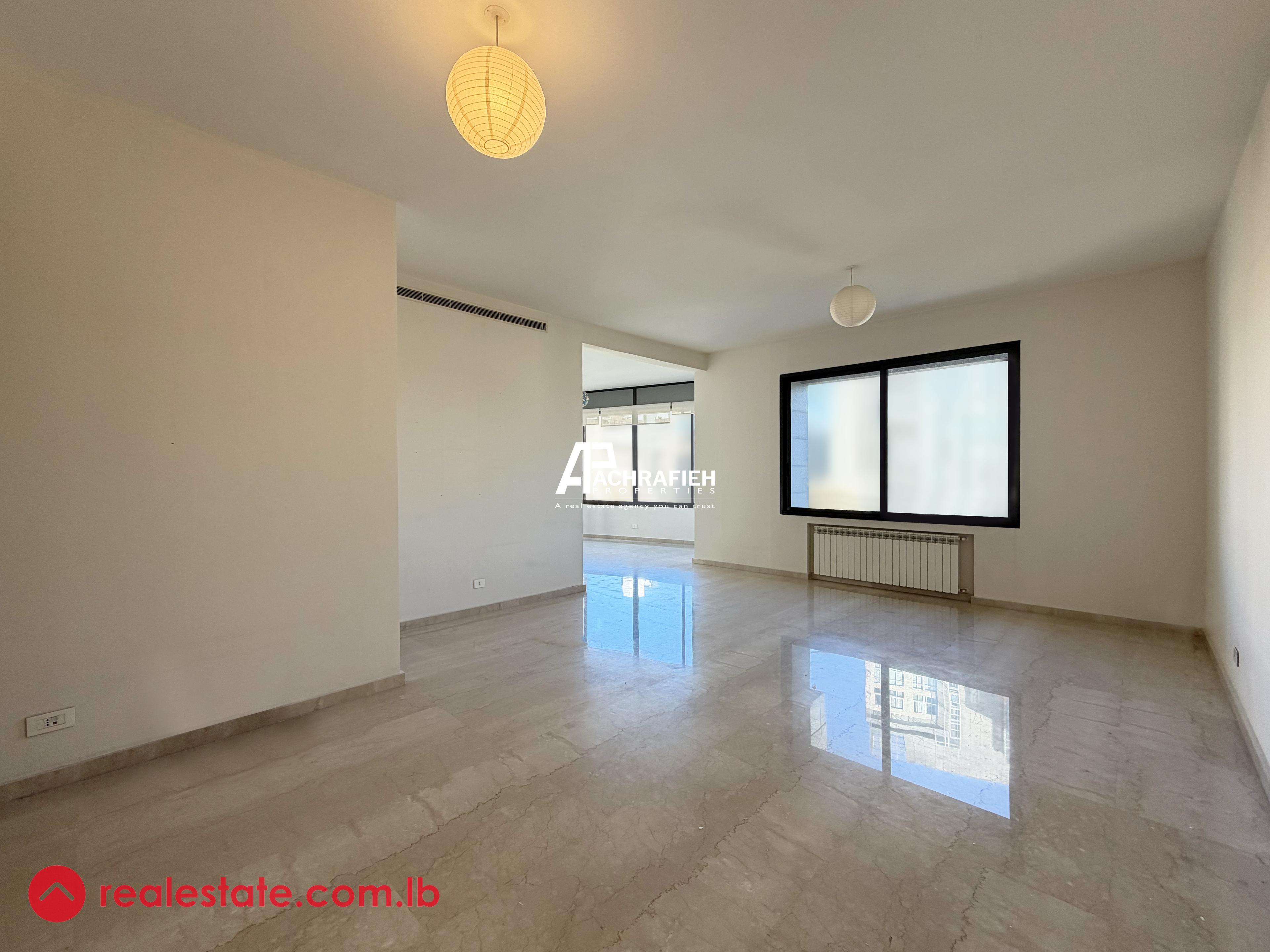 Open View | High Ceiling | Apartment for Rent in Achrafieh