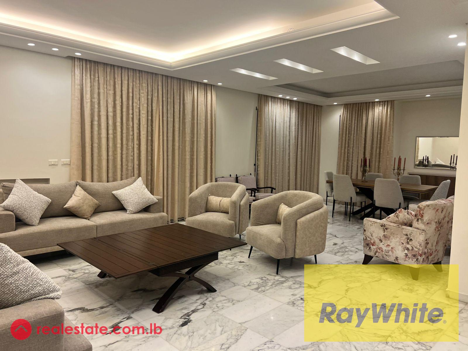 Luxurious Fully Furnished Apartment for Rent in Bsalim