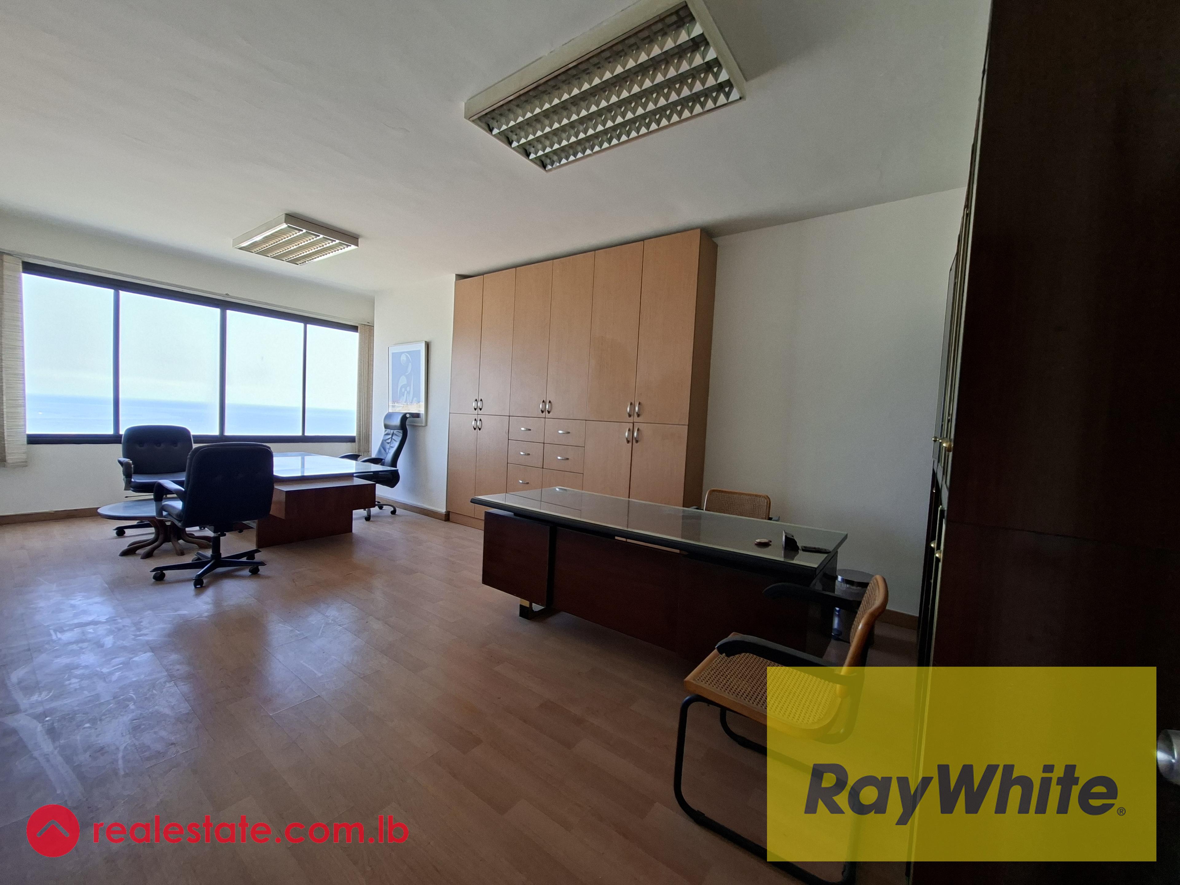 Furnished Office for Rent in Zalka | Sea View