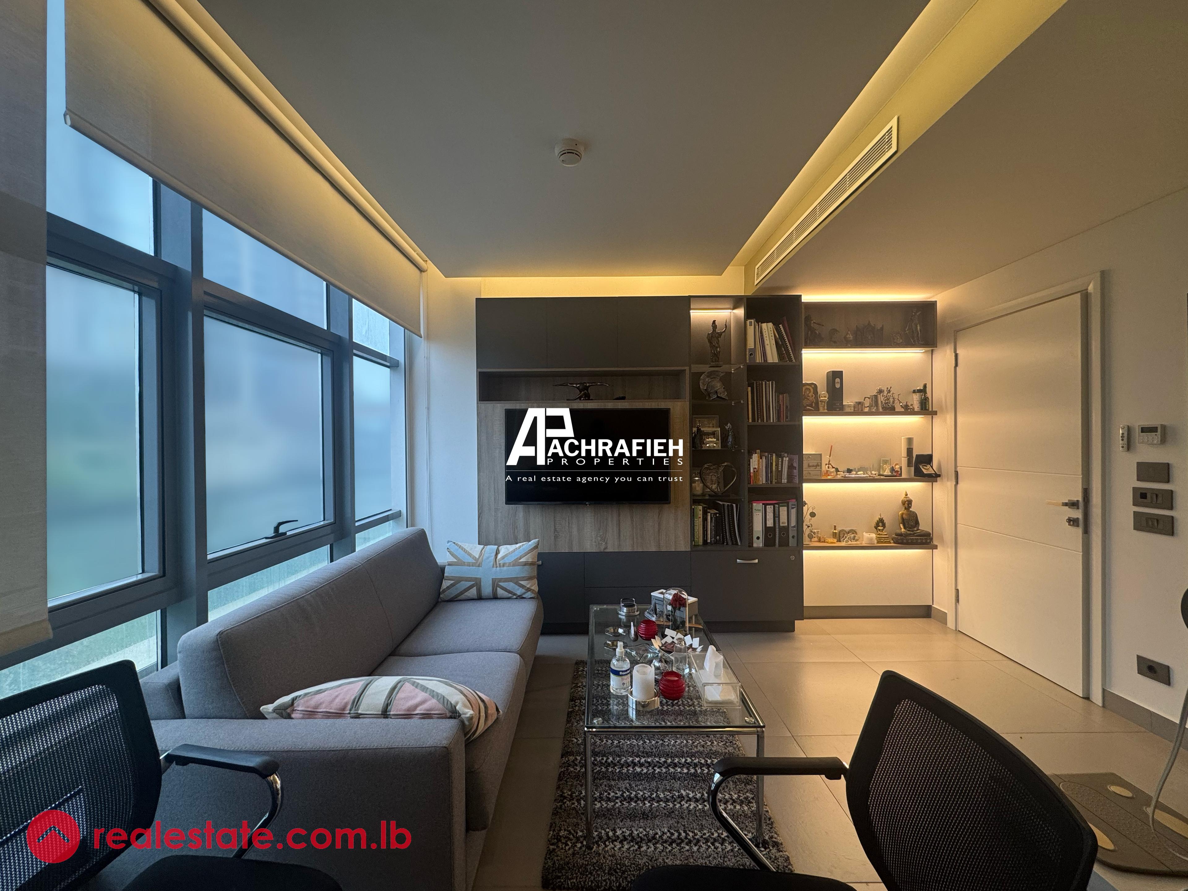 Fully Furnished | 80 Sqm | Office For Rent in Achrafieh