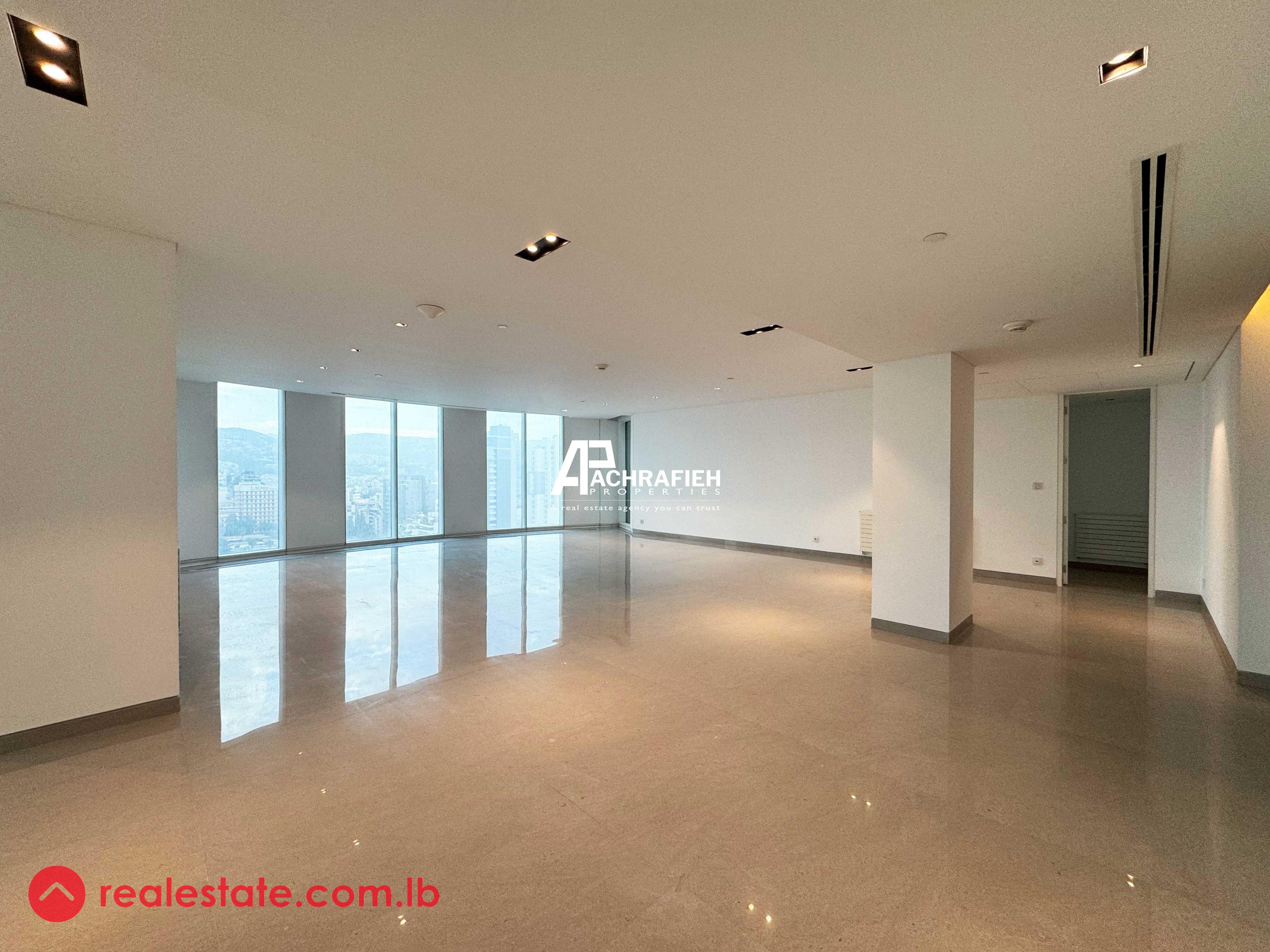 Open View | 500 Sqm | Apartment for Rent in Achrafieh