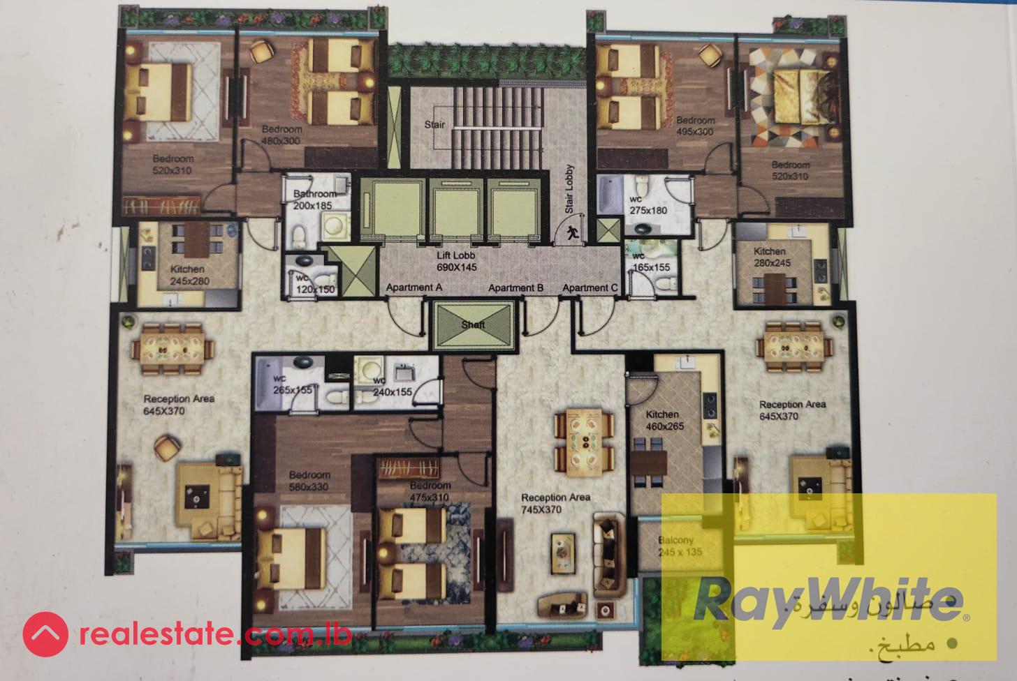Apartment For Sale Under Construction In Al Zarif