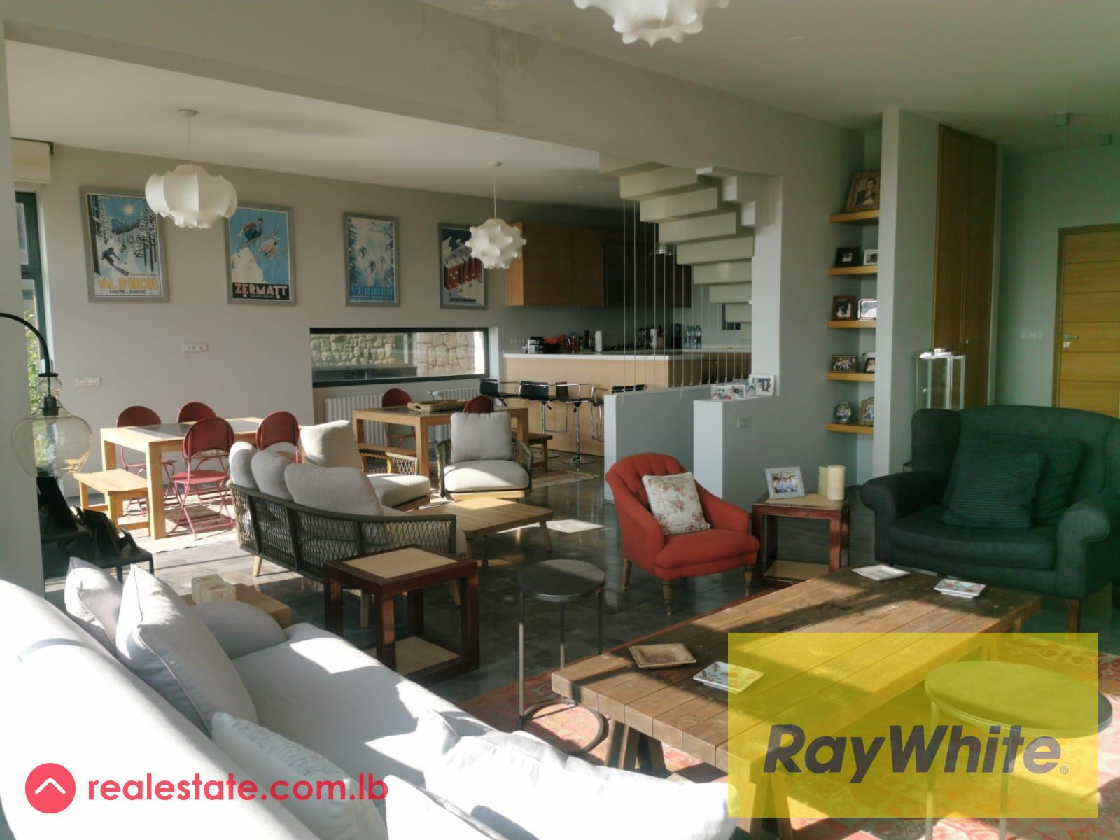 Luxury Furnished Villa for Sale in Kfardebian | Prime Location
