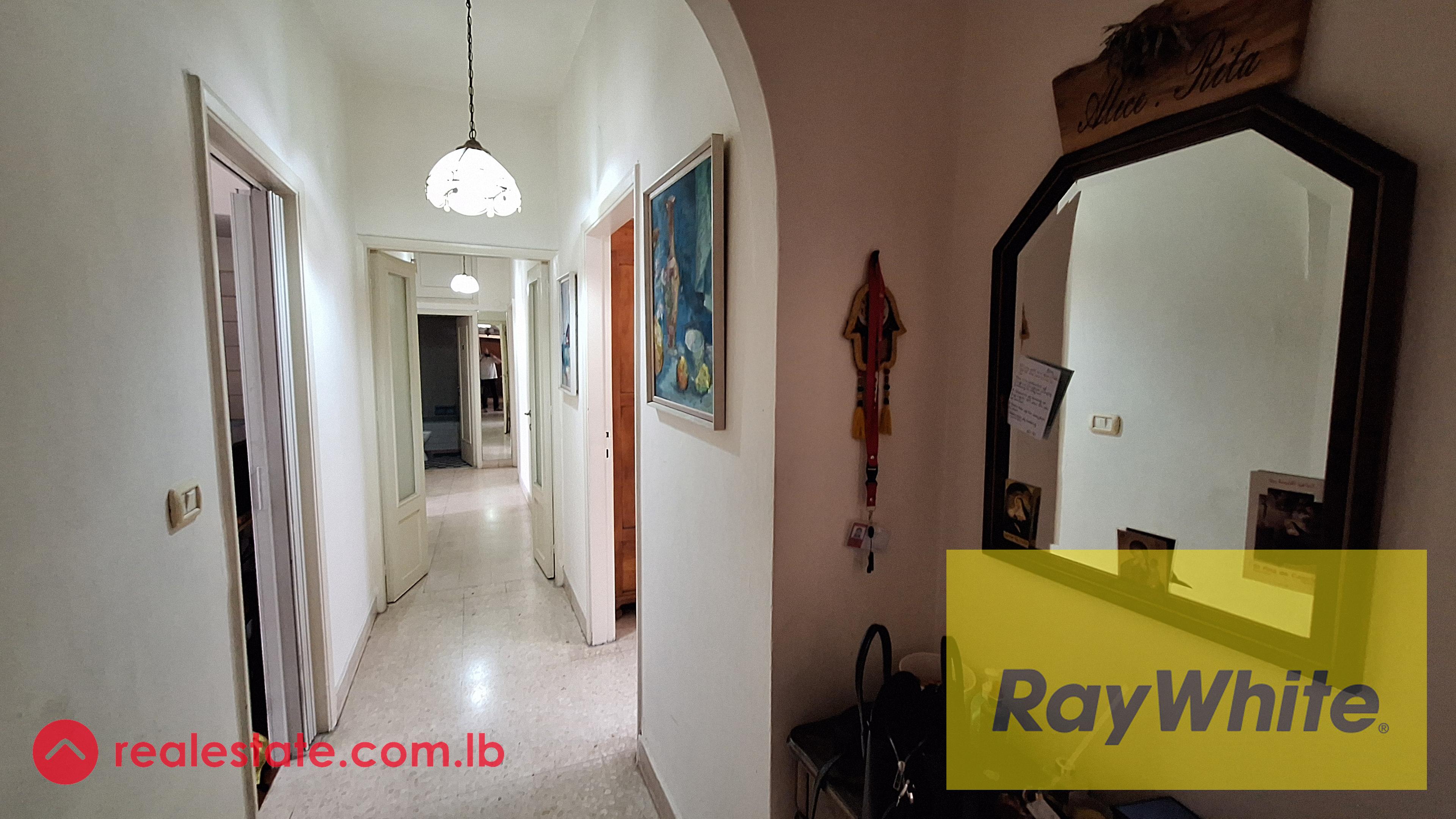 Furnished Apartment for Sale in Achrafieh – Sioufi