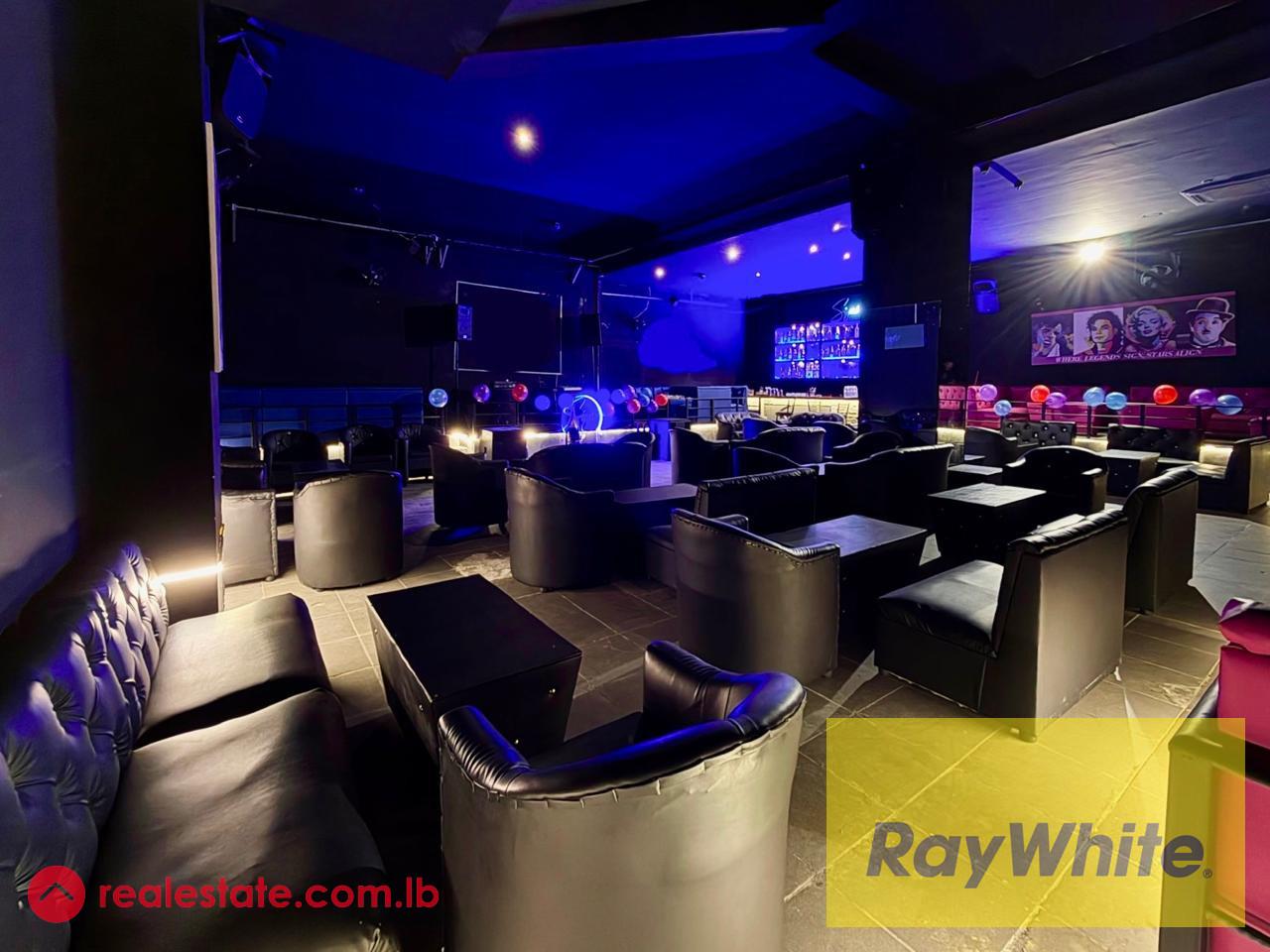 Fully Furnished Nightclub for Rent in Antelias
