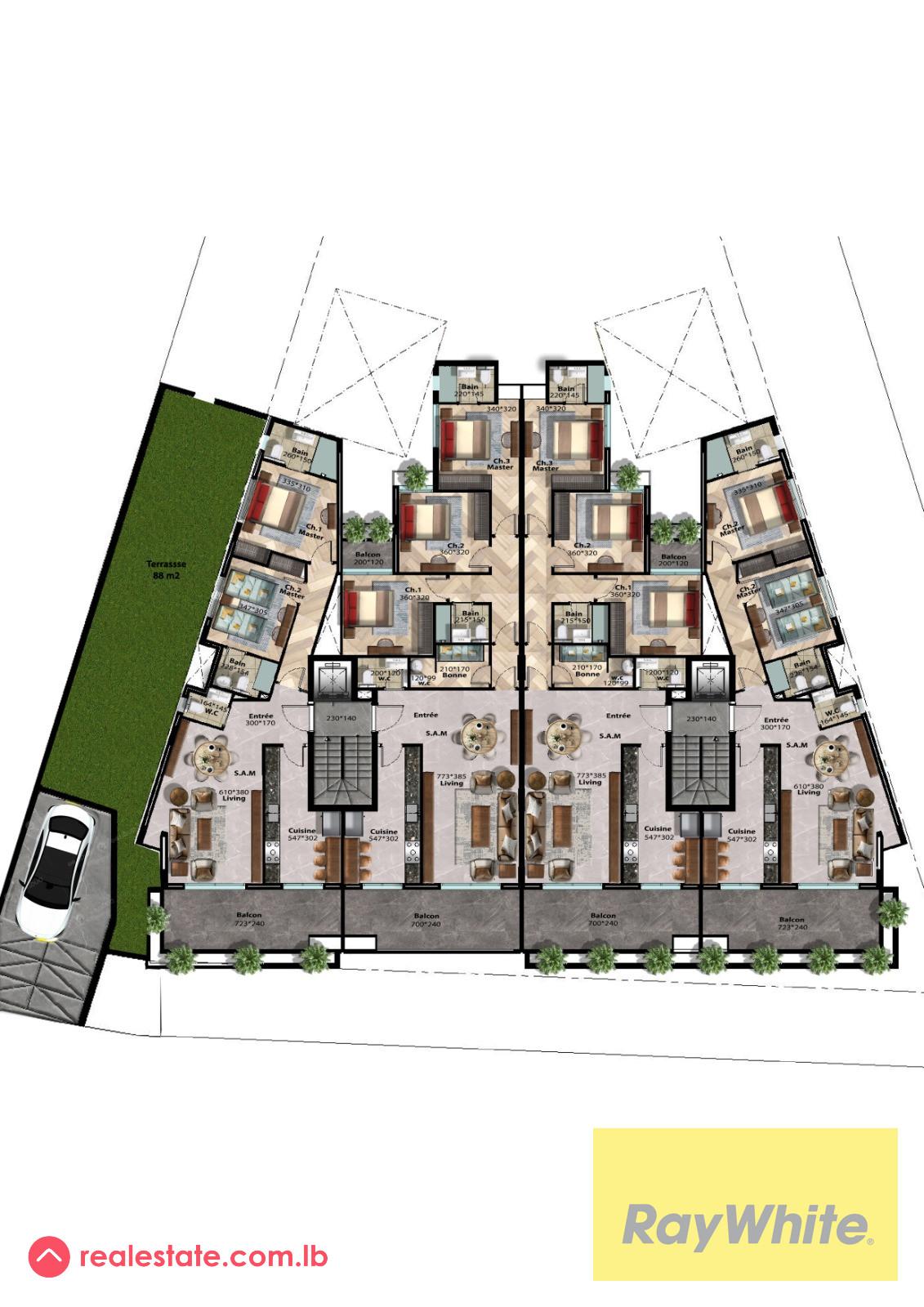 Luxury Residential Project for Sale in Douar - flexible payment plan