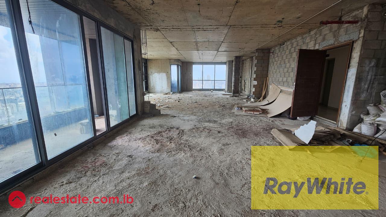 Penthouse for Sale in Dekwaneh | Core & Shell | Panoramic View