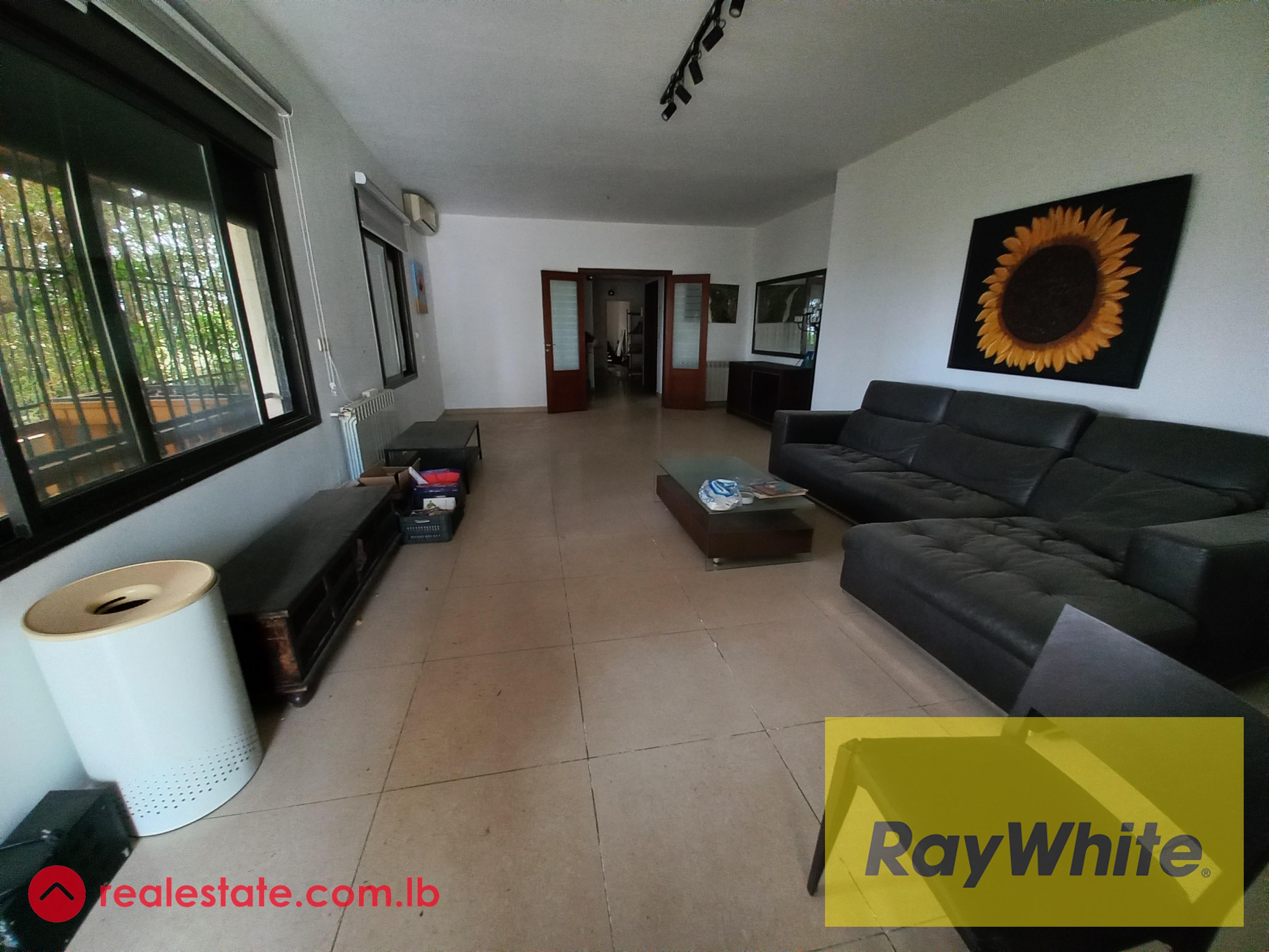 Semi-Furnished Apartment with Outdoor Space for Sale – Bsalim
