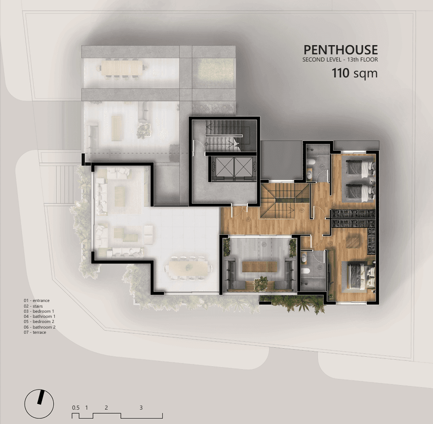 Under construction Luxury Penthouse Duplex for Sale | Achrafieh