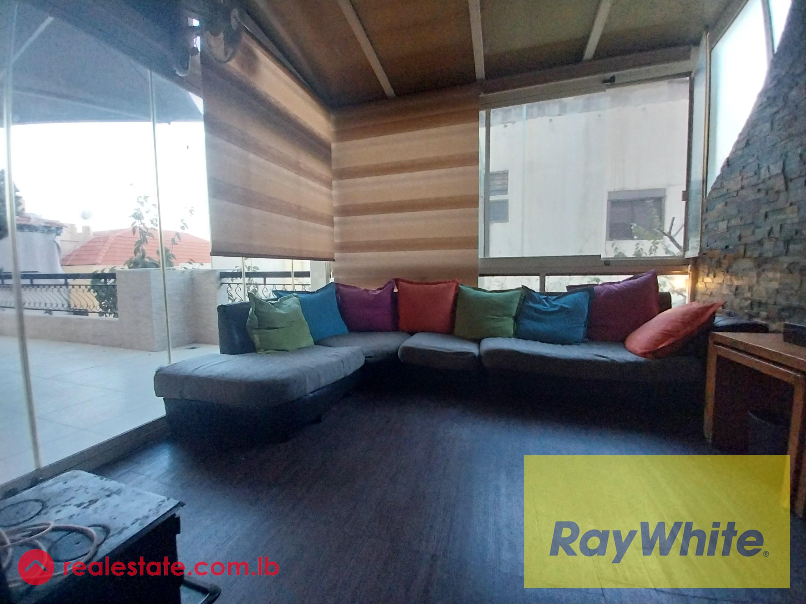 Furnished Apartment with Terrace for Sale – Bsalim