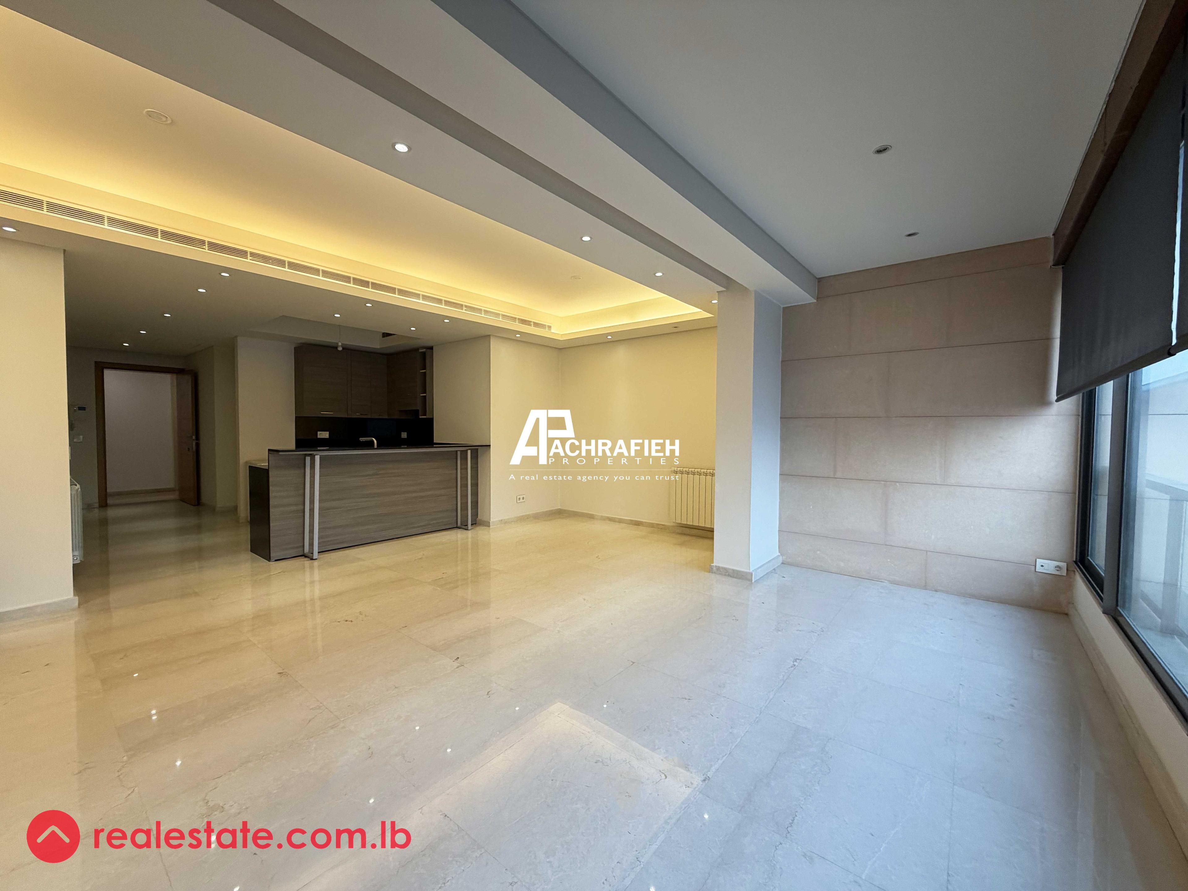 Open View | Unfurnished Apartment For Rent in Achrafieh