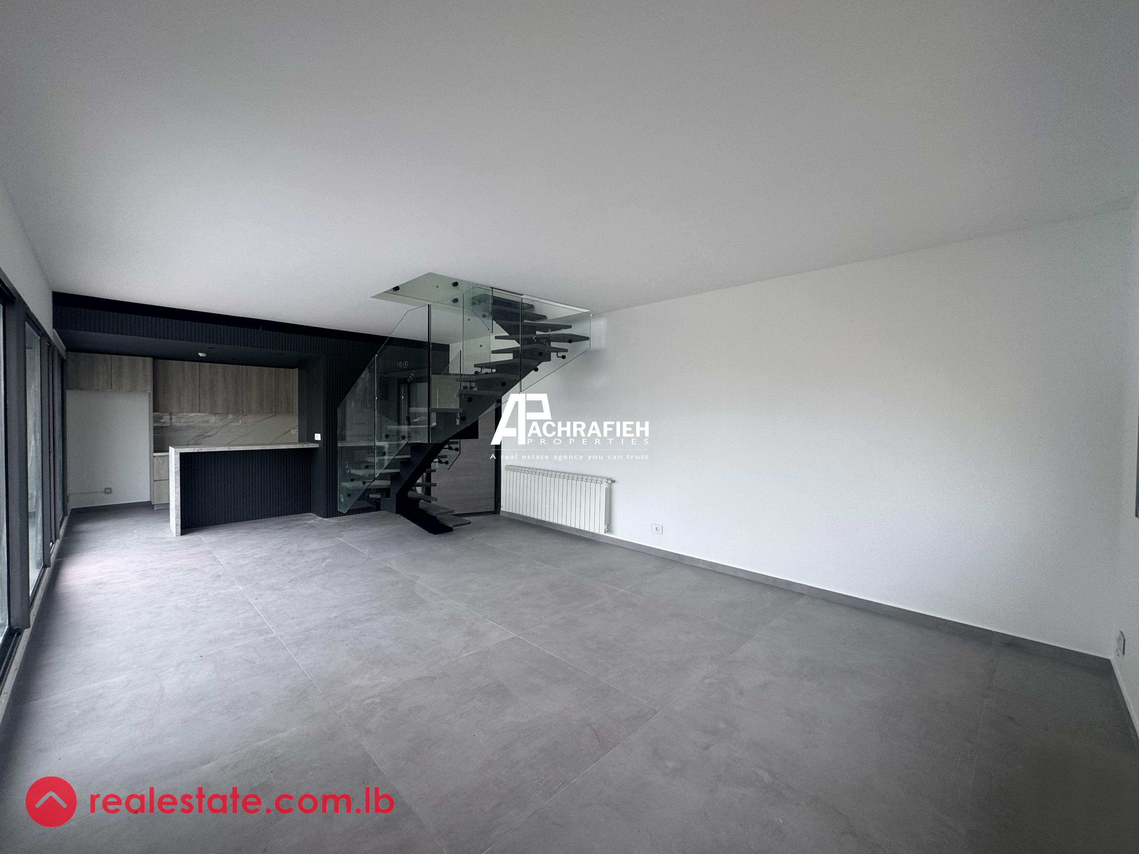 Spacious Terrace | 180 Sqm | Duplex for Rent In Achrafieh