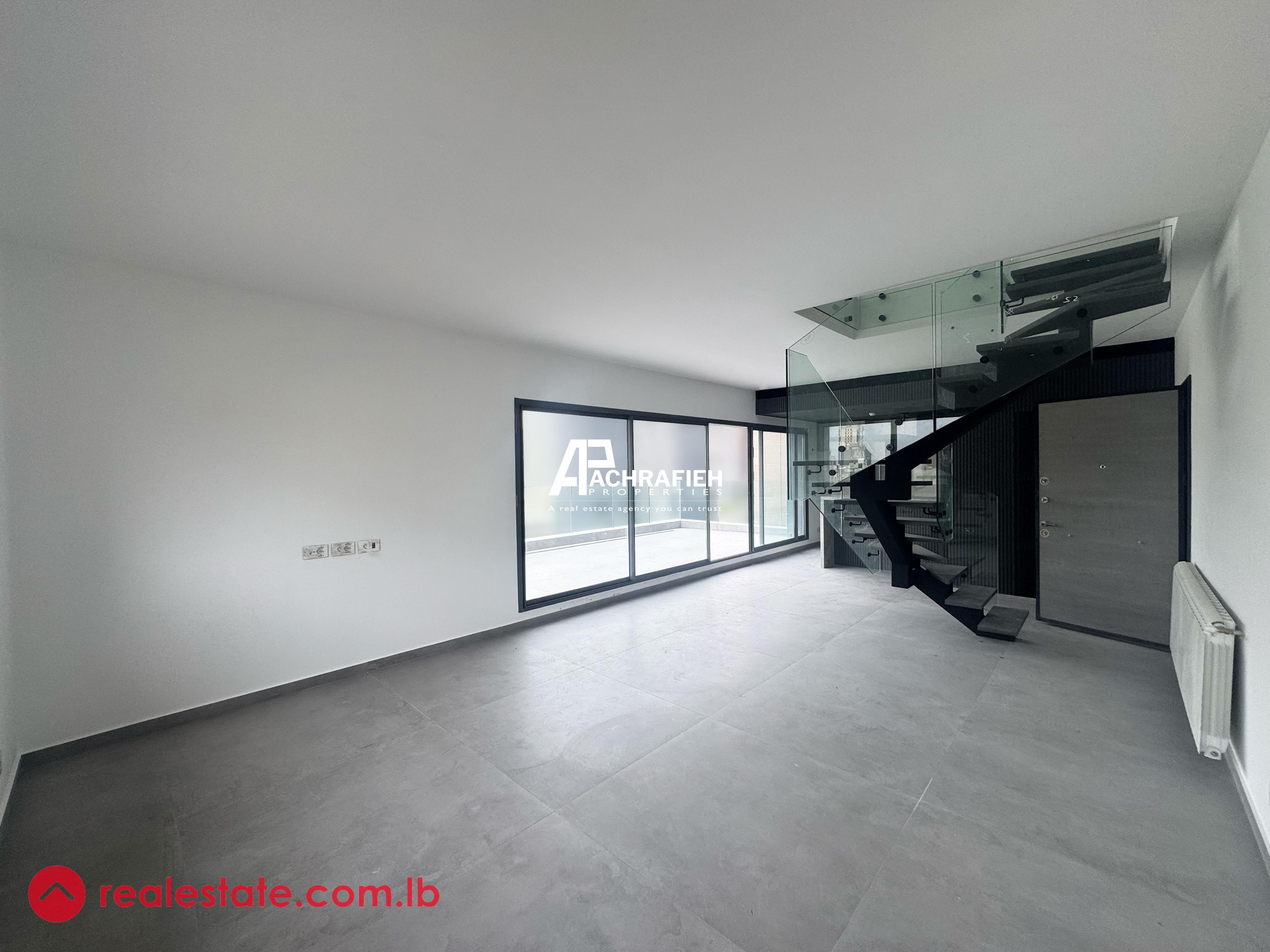 Spacious Terrace | 180 Sqm | Duplex for Rent In Achrafieh