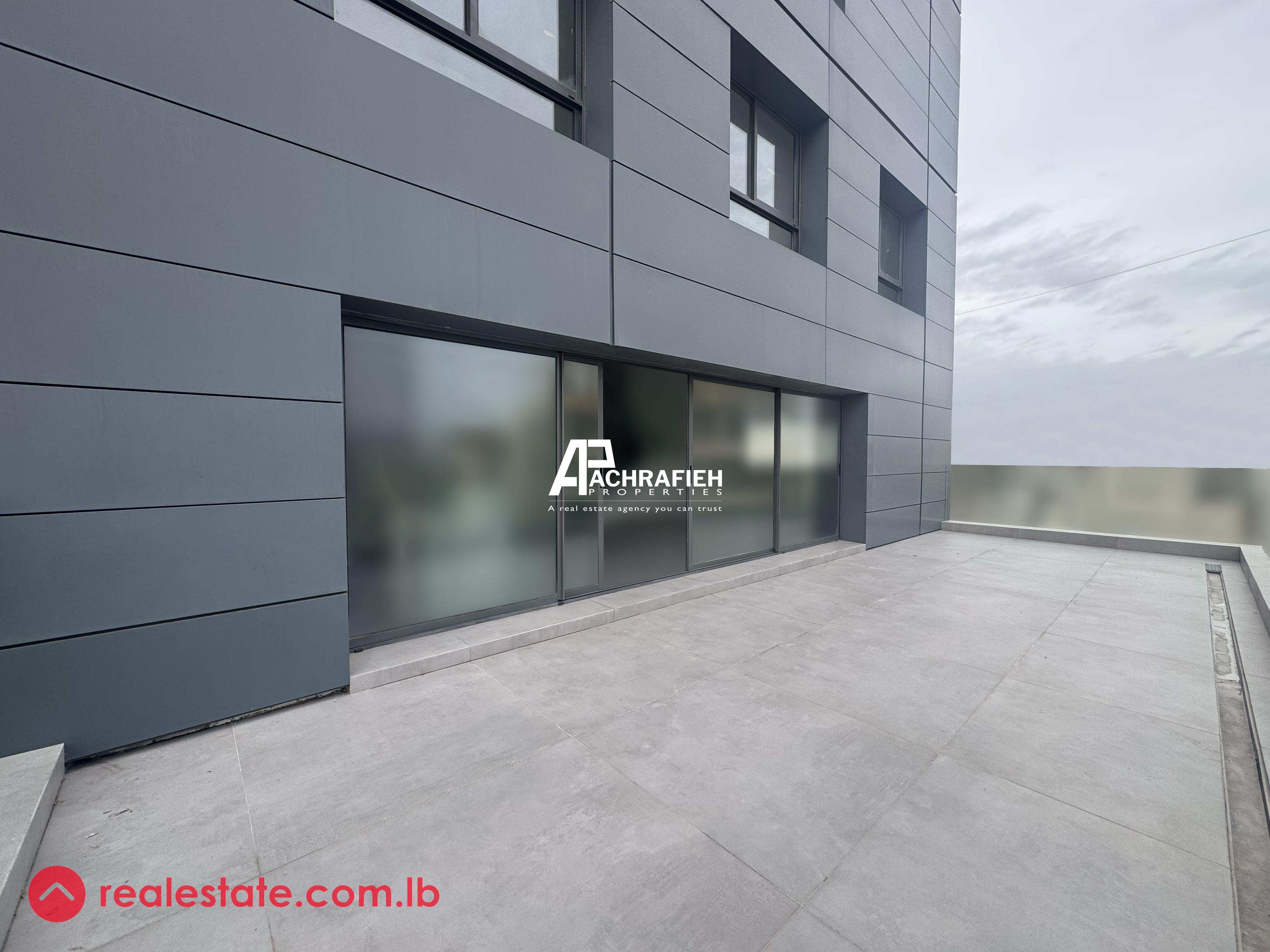 Spacious Terrace | 180 Sqm | Duplex for Rent In Achrafieh