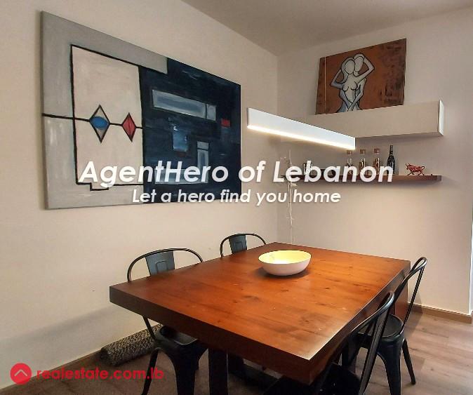 Furnished Apartment with French Vibes in Achrafieh!