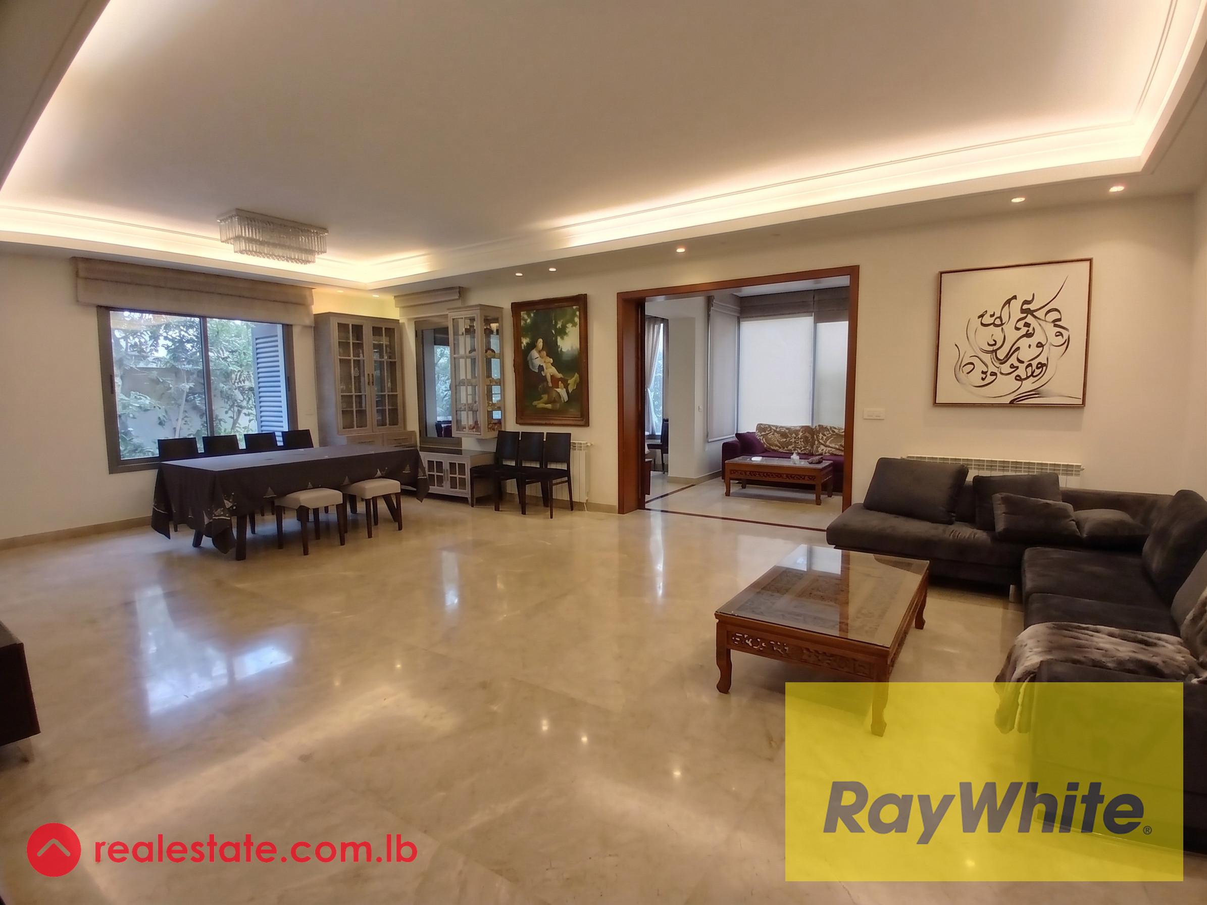 Furnished Apartment With Outdoor Space for Sale In El Rabweh