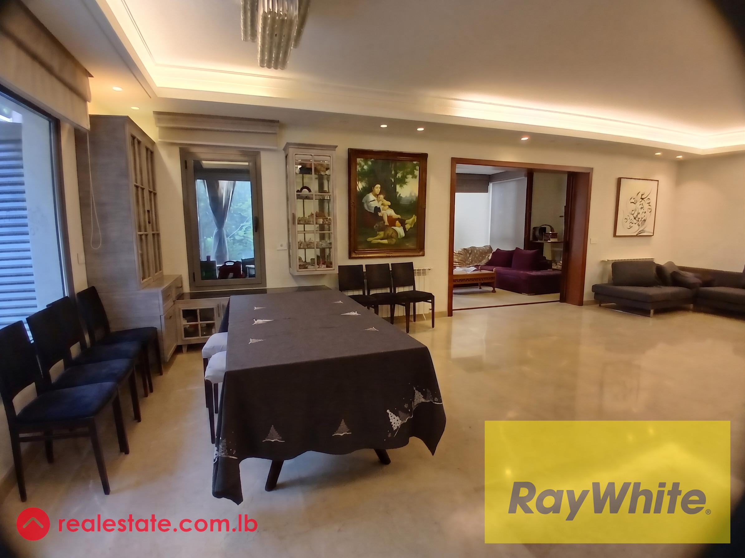 Furnished Apartment With Outdoor Space for Sale In El Rabweh