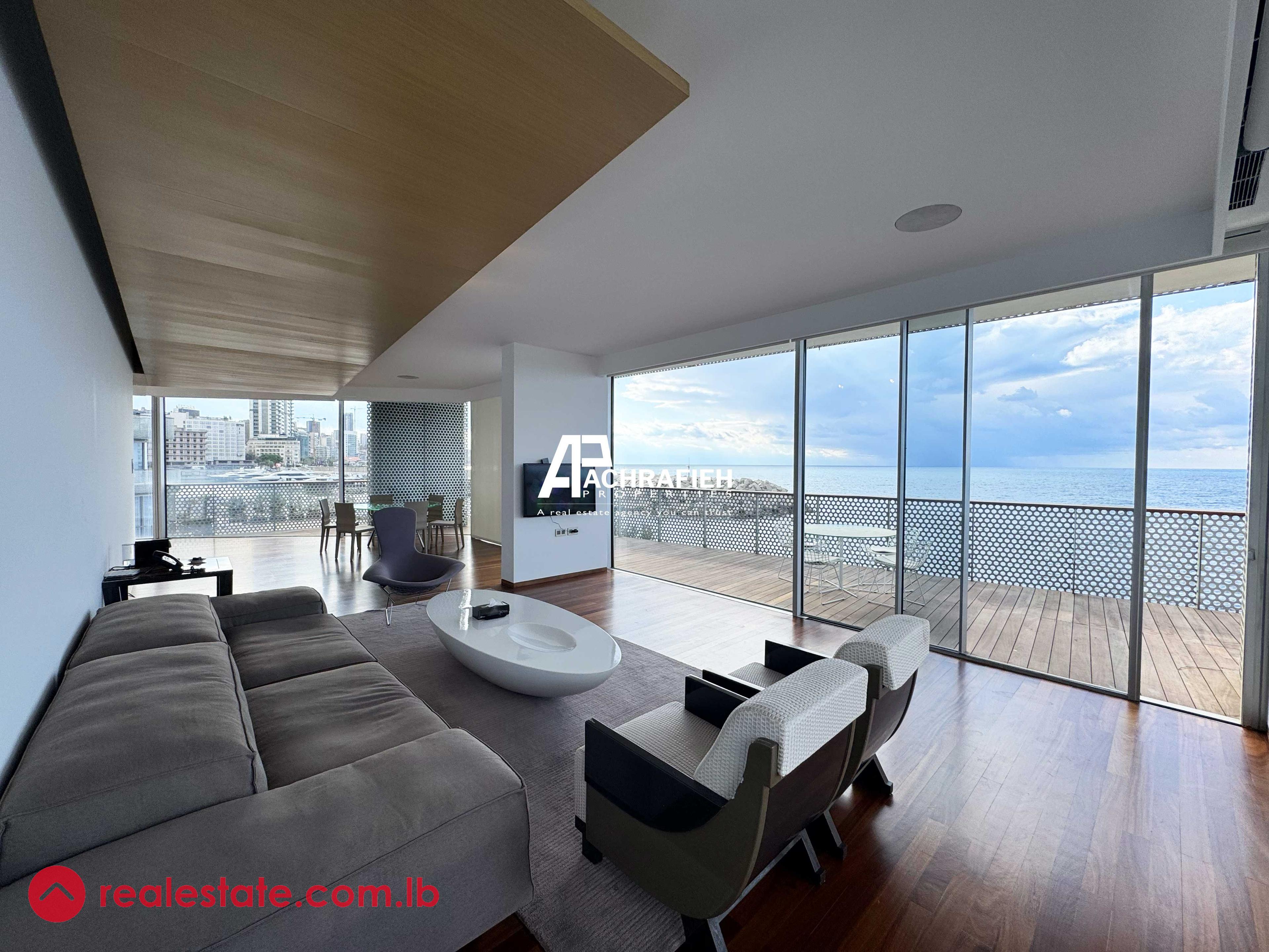High End | Sea View | 285 Sqm Apt For Sale in Downtown