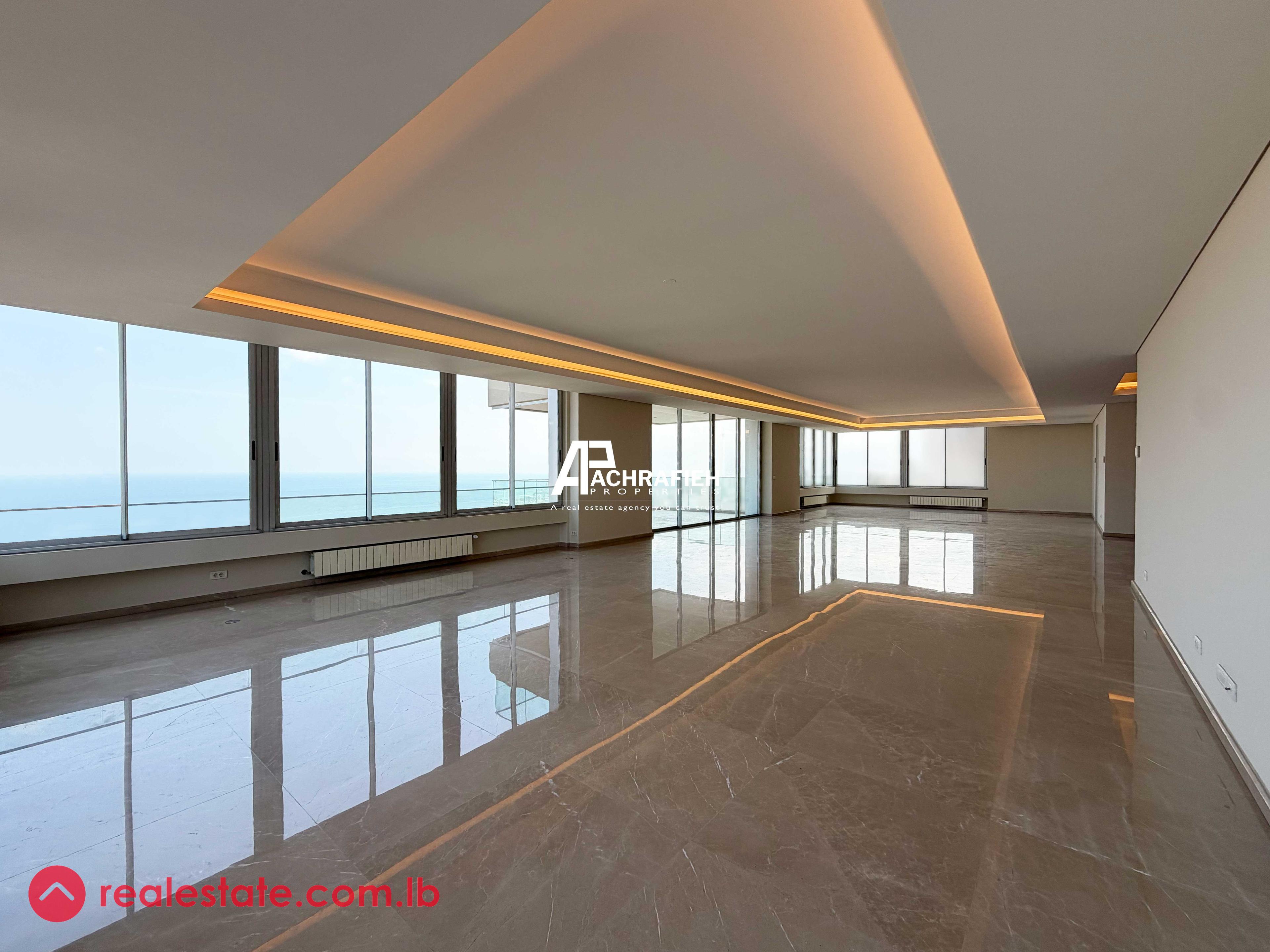 Open Panoramic View | Apartment For Rent In Achrafieh