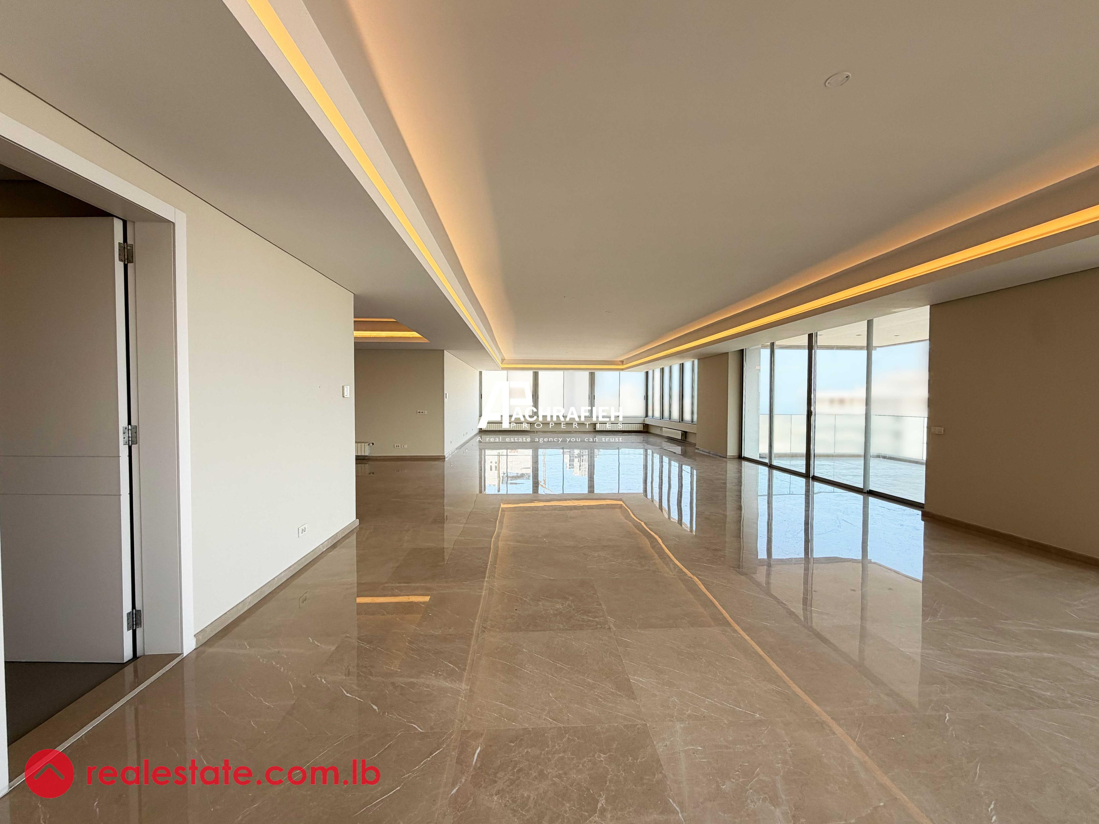 Open Panoramic View | Apartment For Rent In Achrafieh