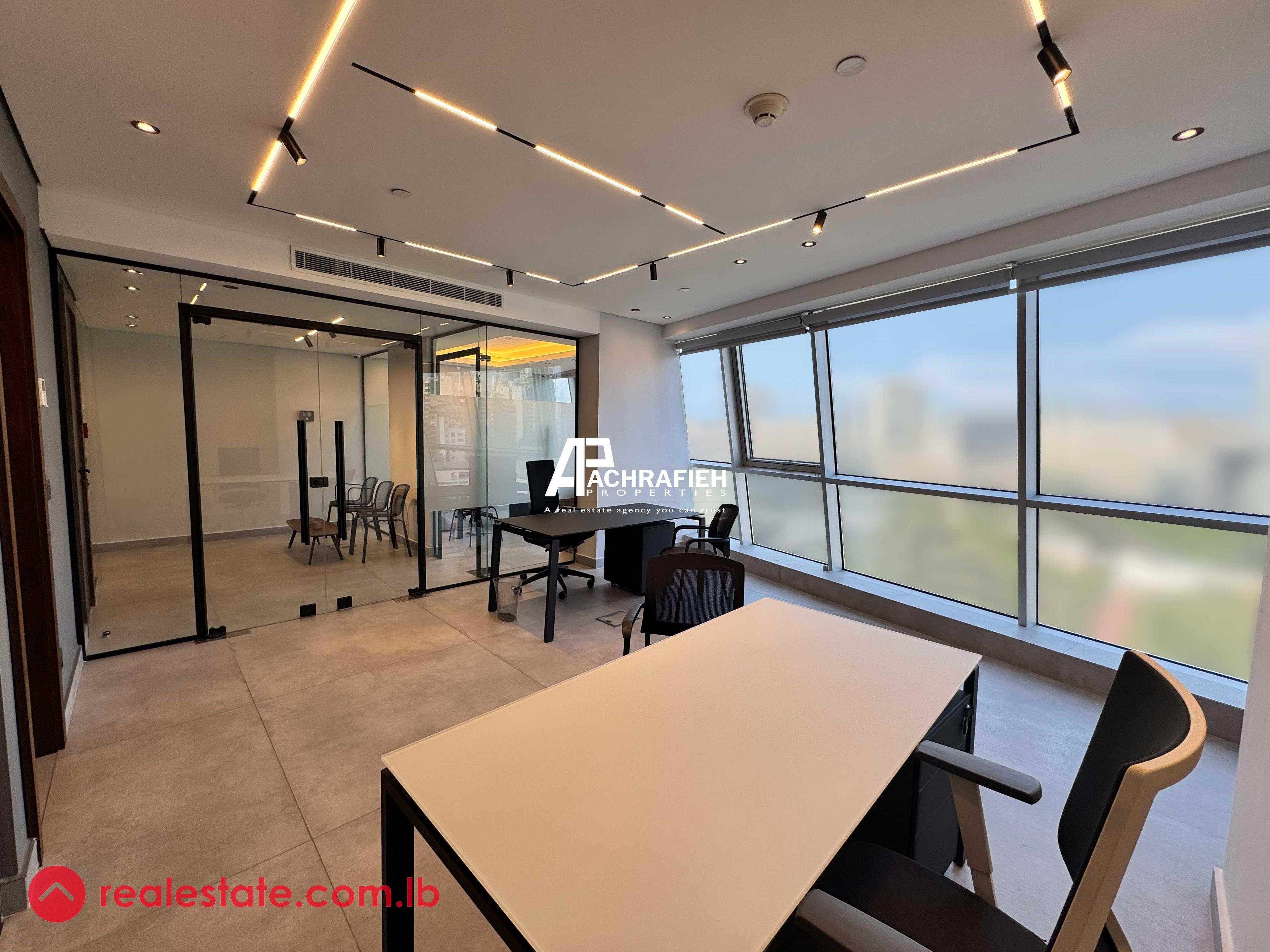 Fully Furnished Office For Rent in Achrafieh