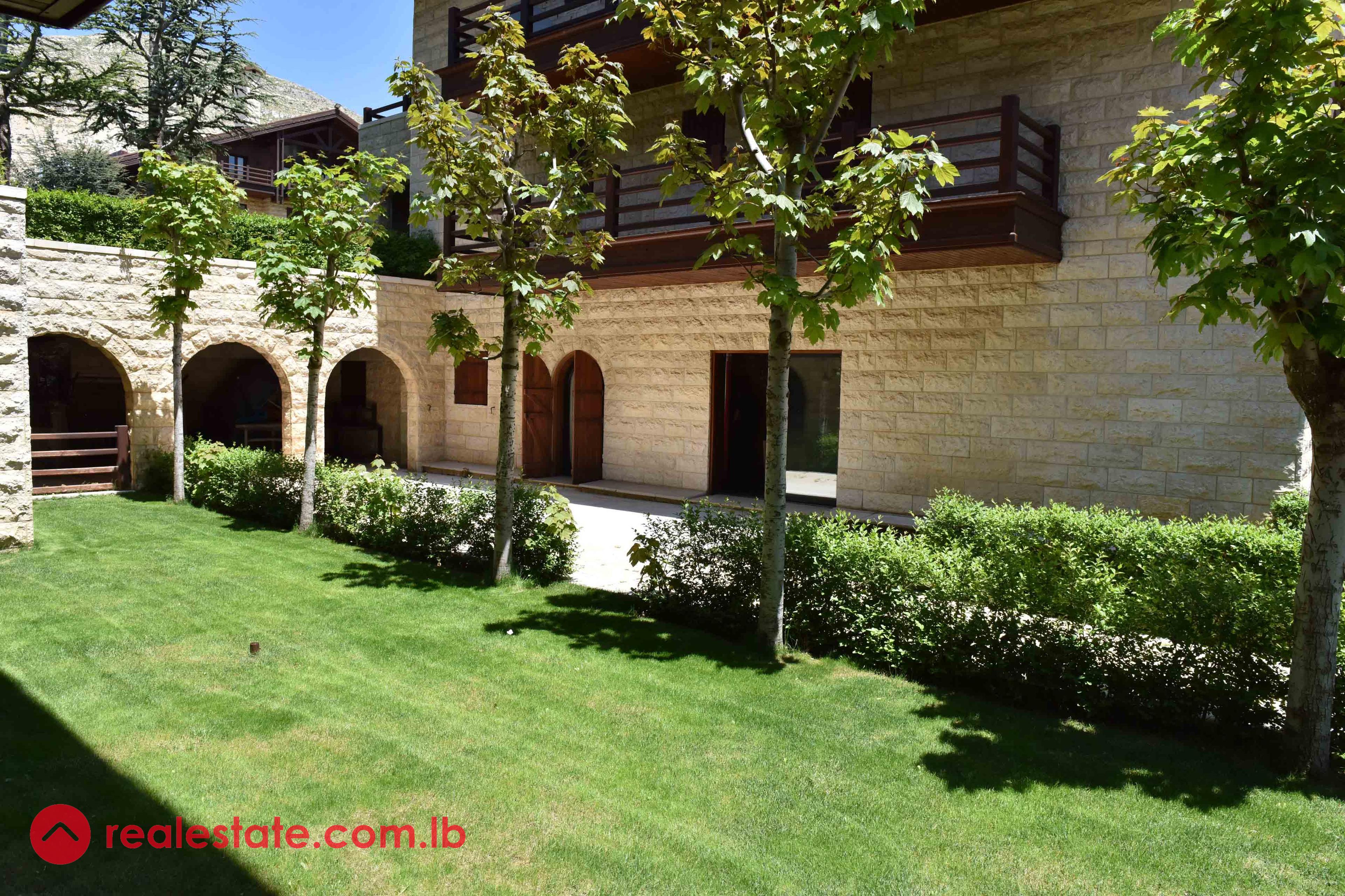 Furnished Chalet with Terrace for Rent in Faraya-Mzaar