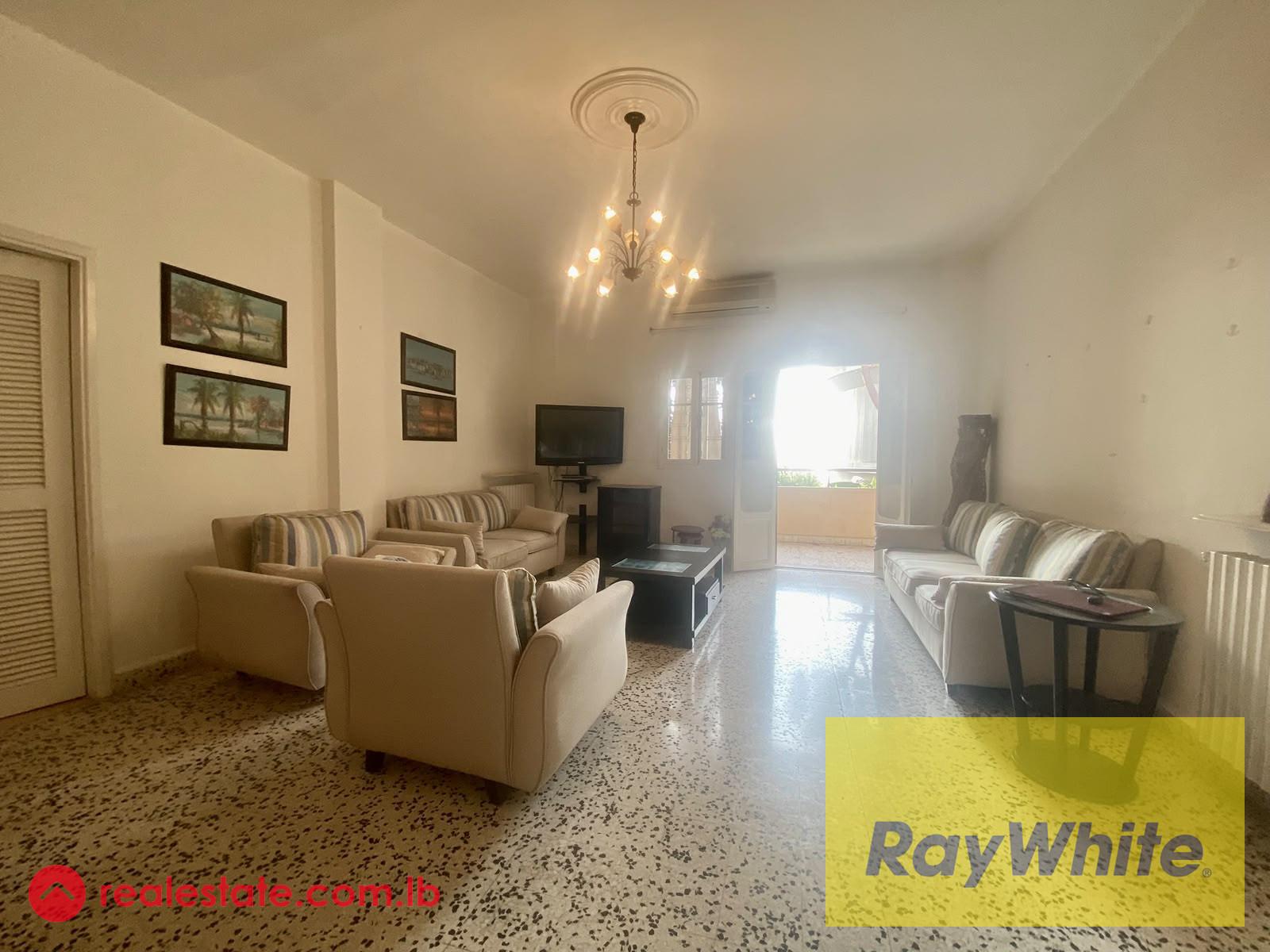 Fully Furnished Garden Apartment in Dik El Mehdi For Rent