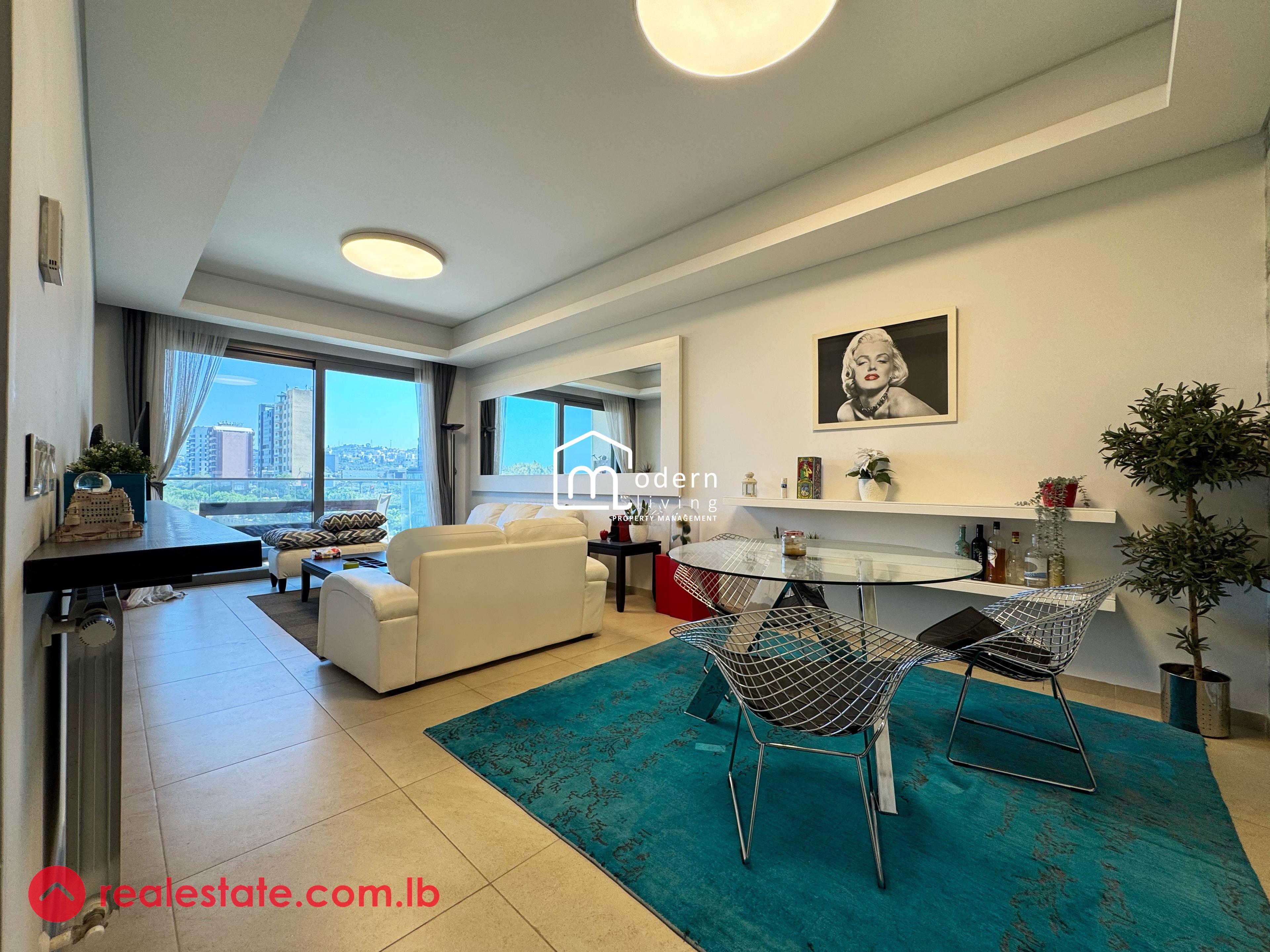 Fully Furnished Apartment for Rent in Waterfront Dbayeh