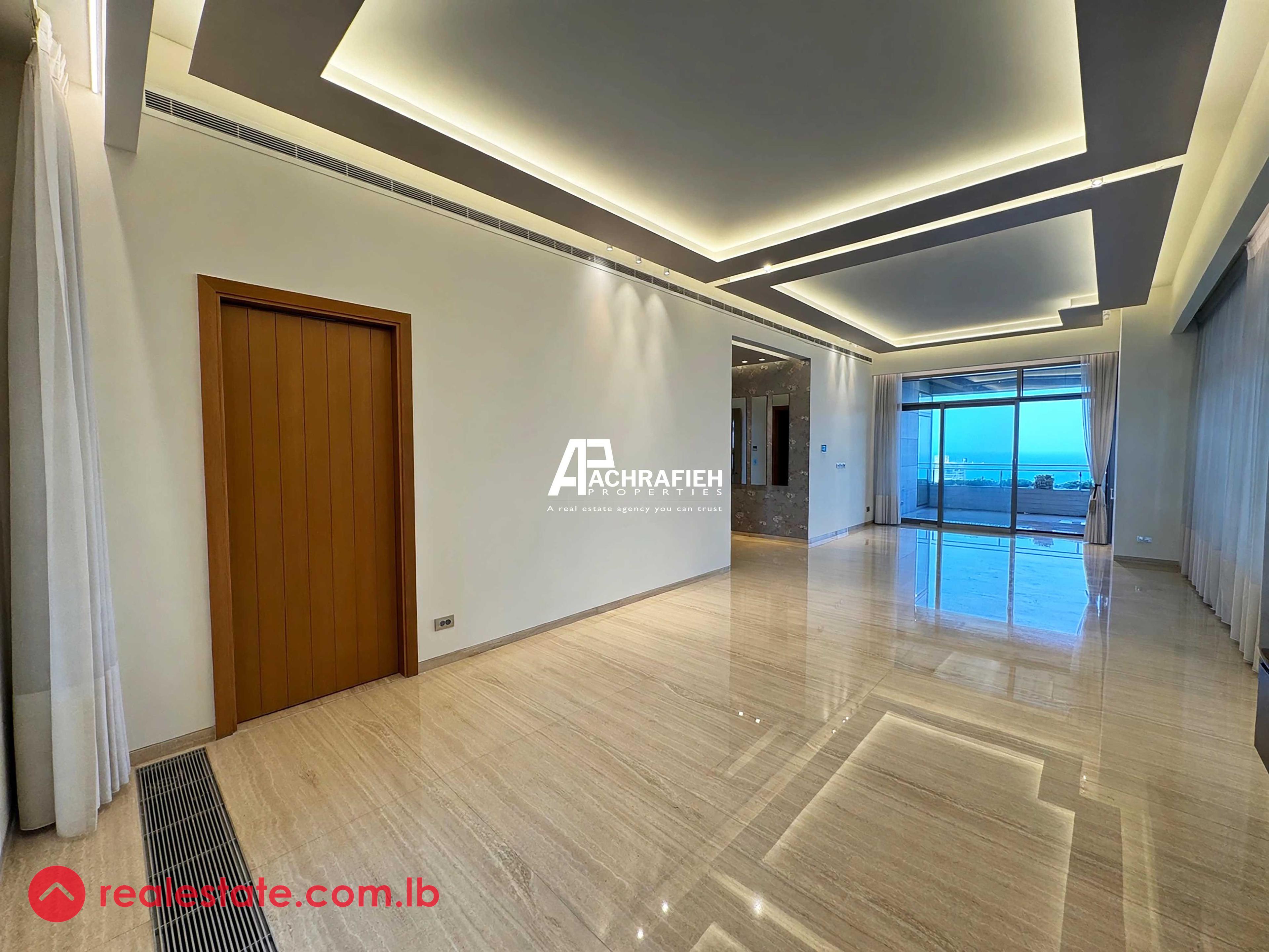 Open Panoramic View | Apartment For Rent In Achrafieh