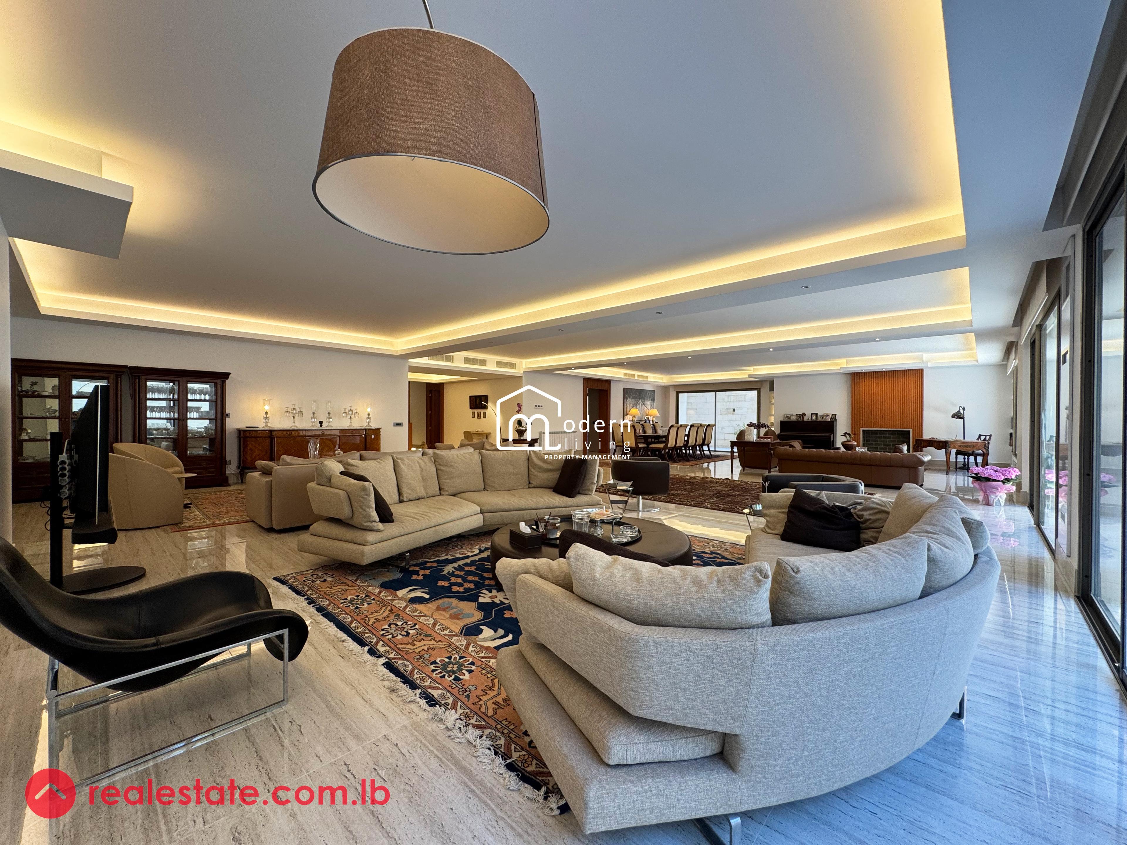 500 Sqm Terrace | Unfurnished Apartment for Rent in Rabieh