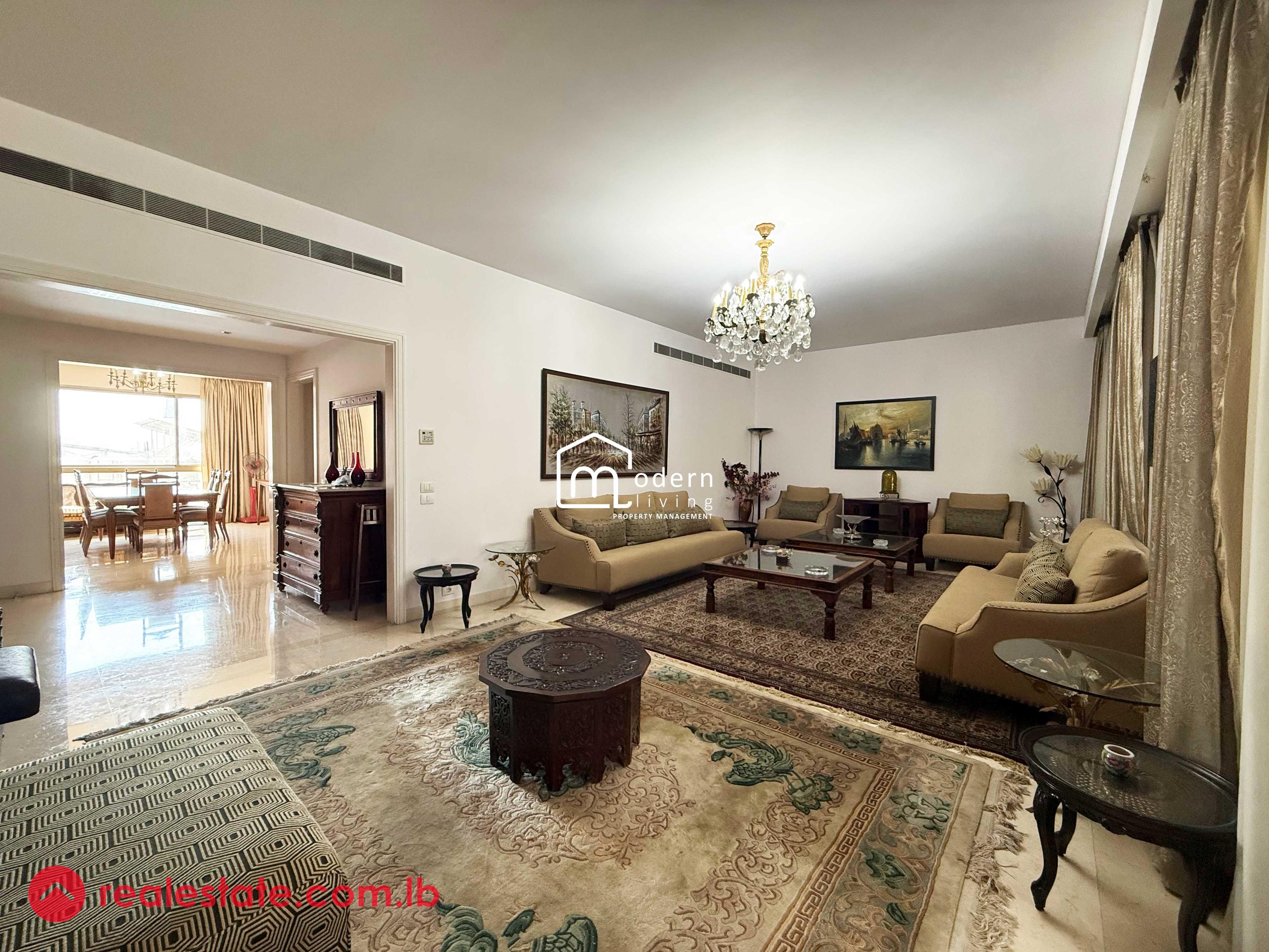 Furnished 310 Sqm Apartment For Rent in Tallet el khayat