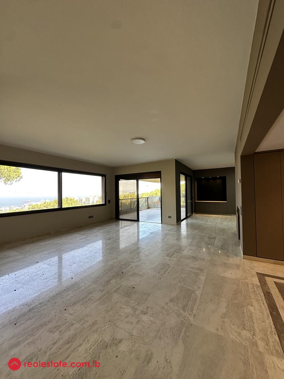 Apartment with Terrace for Sale in Rabieh