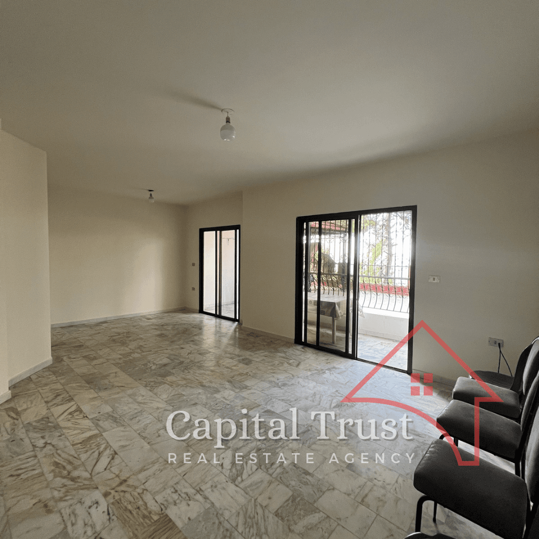 Ground Floor Apartment For Sale In Aley ( Huge Terrace)