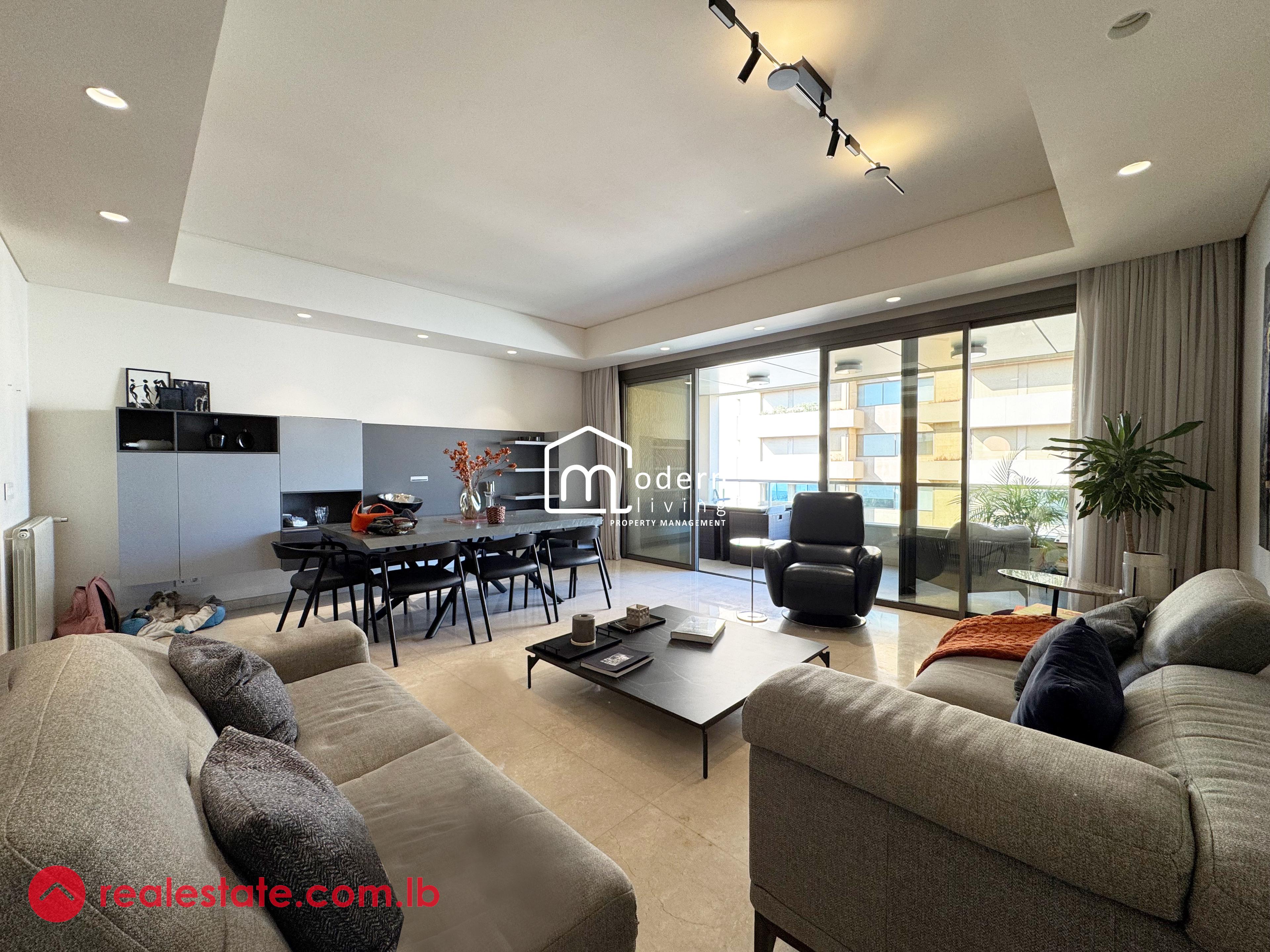 +80 Sqm Rooftop | Apartment For Rent in Waterfront Dbayeh