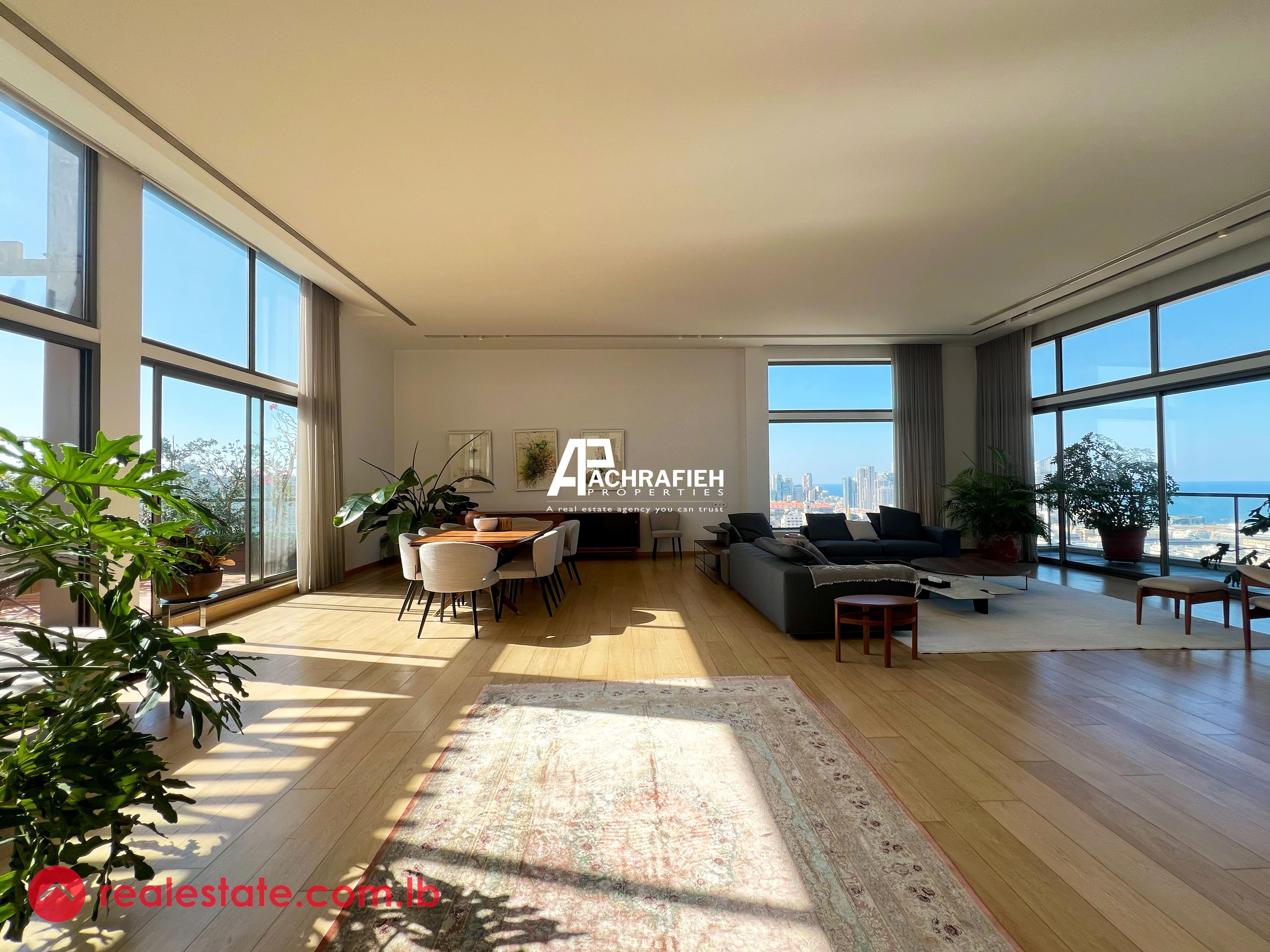 Penthouse | 3 Terraces | Private Pool | for Sale in Achrafieh