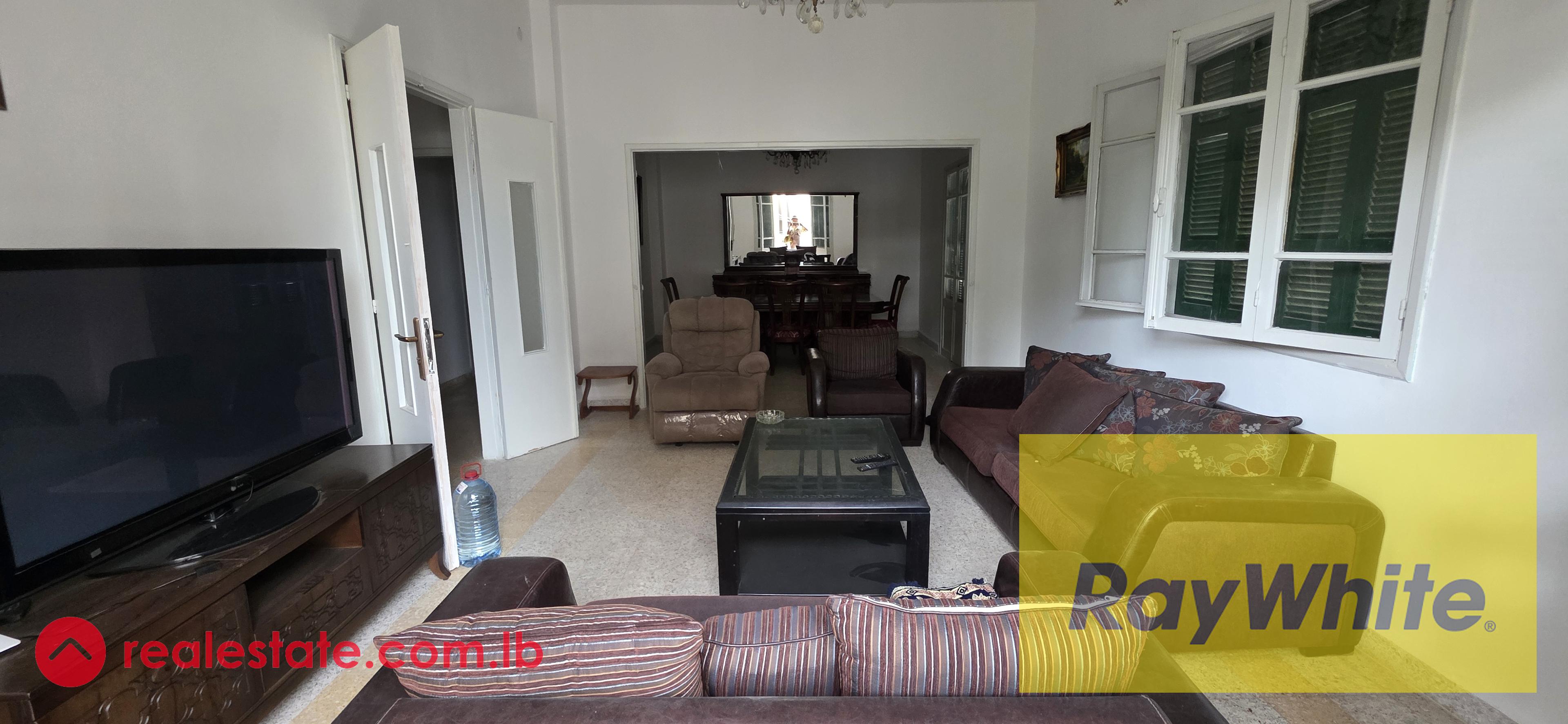 Furnished Vintage Apartment for Rent in Sodeco, Rizk Area