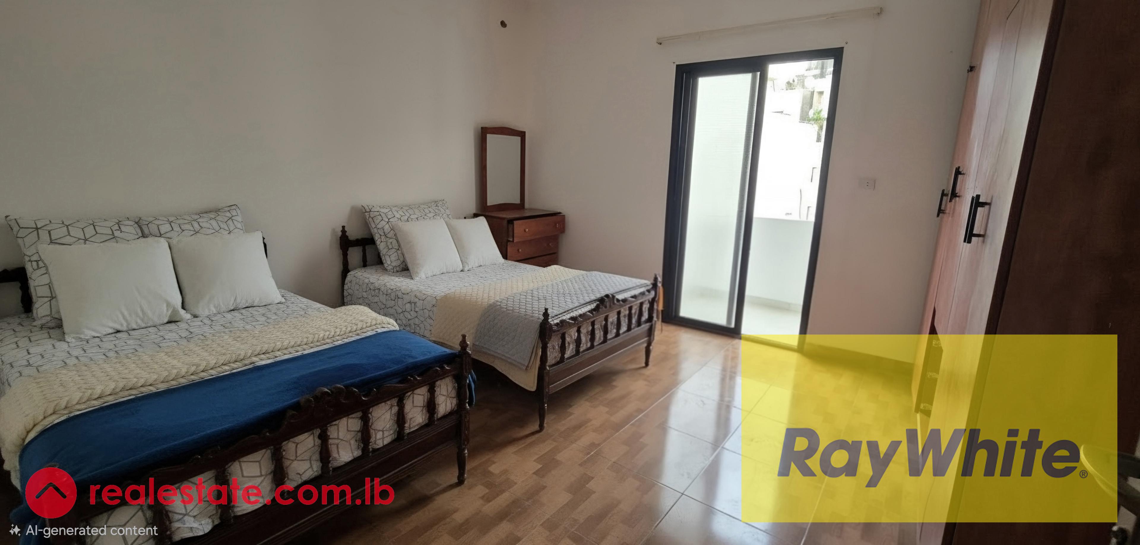 Furnished Vintage Apartment for Rent in Sodeco, Rizk Area | With Private Roof