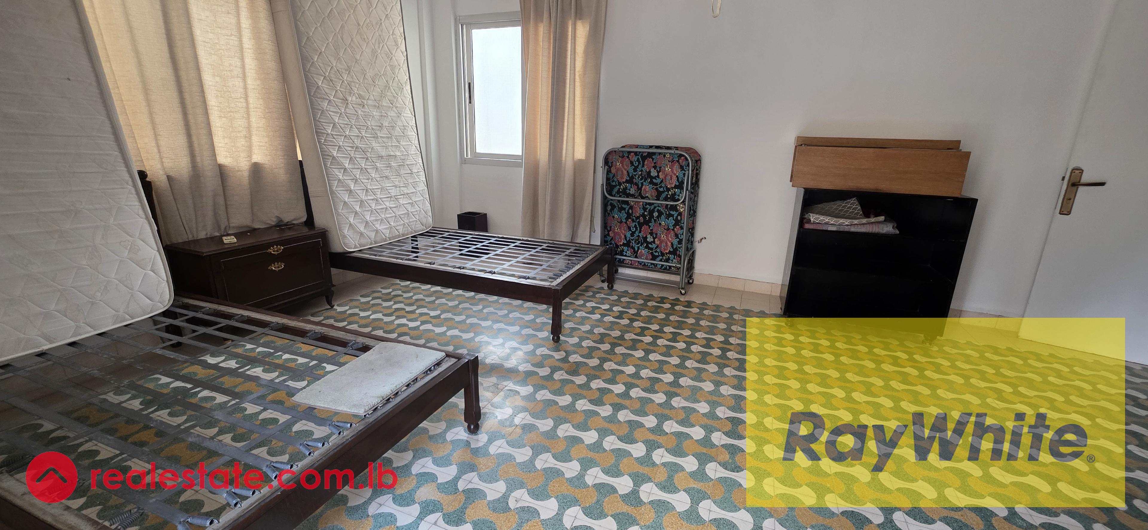 Furnished Vintage Apartment for Rent in Sodeco, Rizk Area | With Private Roof